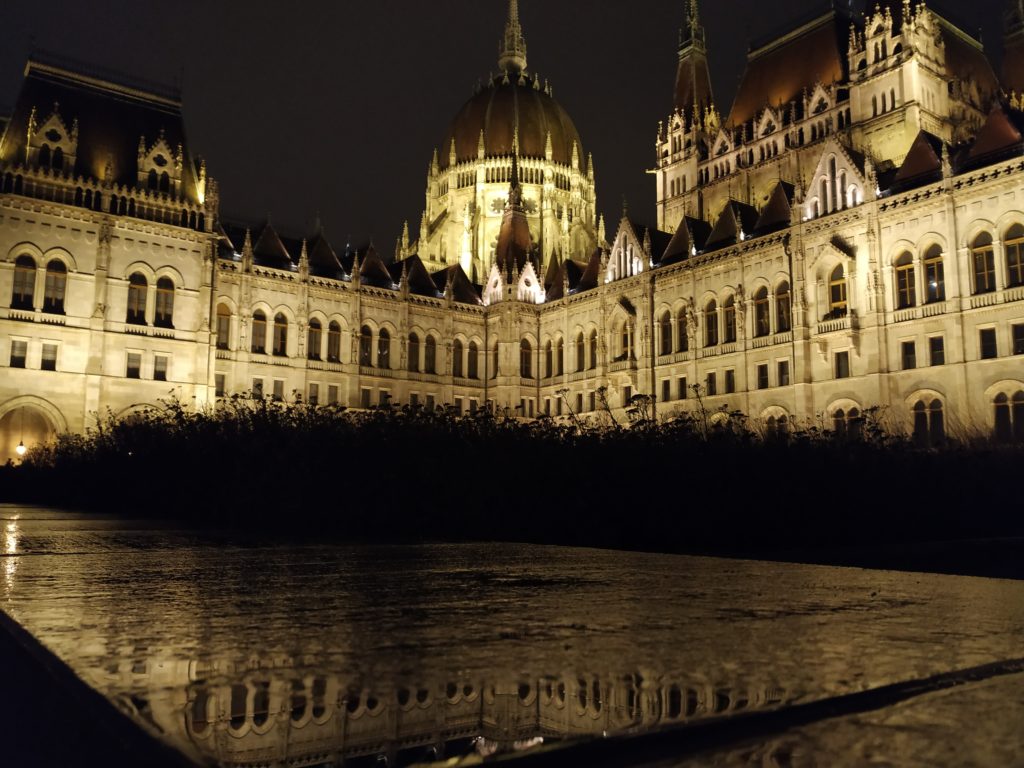 Budapešť, parlament
